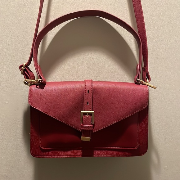 Burgundy Crossbody Bag - Picture 2 of 5